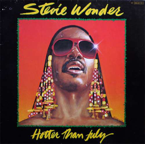 Cover zu Stevie Wonder - Hotter Than July (LP, Album, Gat) Schallplatten Ankauf