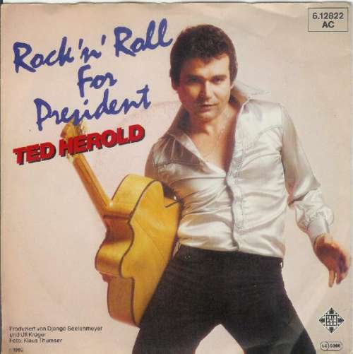 Cover Ted Herold - Rock 'n' Roll For President (7, Single) Schallplatten Ankauf