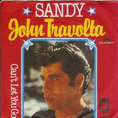 Cover John Travolta - Sandy (7, Single) Schallplatten Ankauf