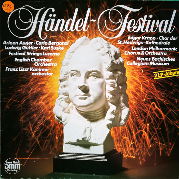 Cover Händel* - Händel Festival (2xLP, Comp, Club, Gat) Schallplatten Ankauf
