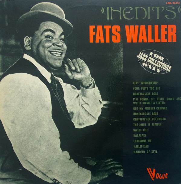 Cover Fats Waller - Inedits (LP, Album) Schallplatten Ankauf