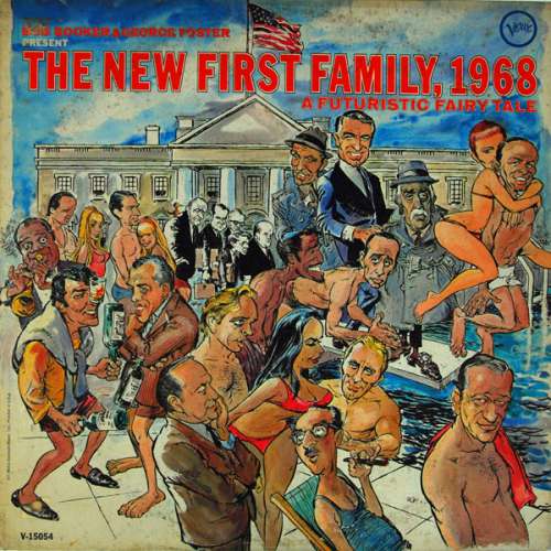 Cover Bob Booker & George Foster - The New First Family, 1968 - A Futuristic Fairy Tale (LP, Album, Mono) Schallplatten Ankauf