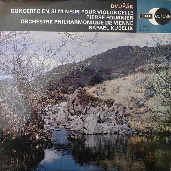 Cover Dvořák*, Pierre Fournier, Orchestre Philharmonique De Vienne*, Rafael Kubelik - Concerto En Si Mineur Pour Violoncelle (LP) Schallplatten Ankauf
