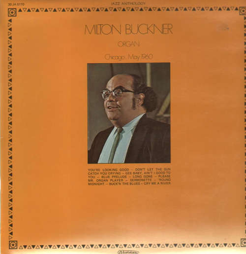 Cover Milton Buckner* - Organ Chicago, May 1960 (LP, Album) Schallplatten Ankauf
