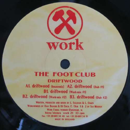 Cover The Footclub - Driftwood (12) Schallplatten Ankauf