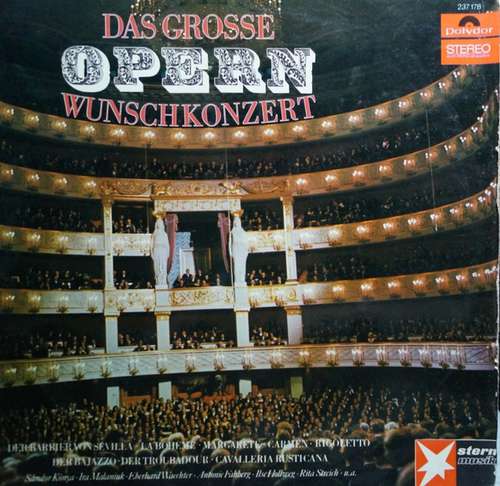 Cover Various - Das Grosse Opern Wunsckonzert (LP) Schallplatten Ankauf