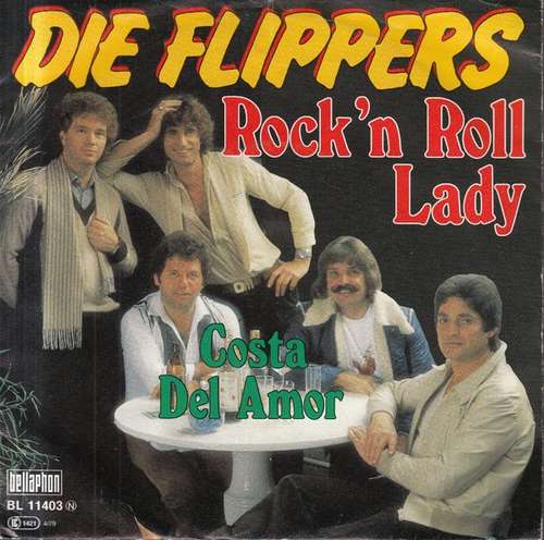 Cover Die Flippers - Rock'n Roll Lady (7, Single) Schallplatten Ankauf