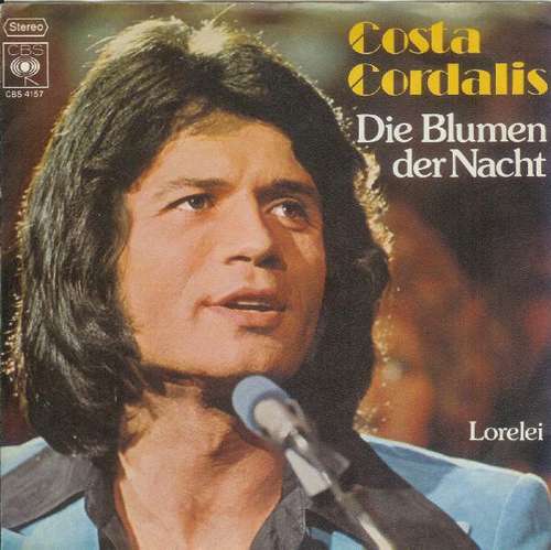 Cover Costa Cordalis - Die Blumen Der Nacht (7, Single) Schallplatten Ankauf