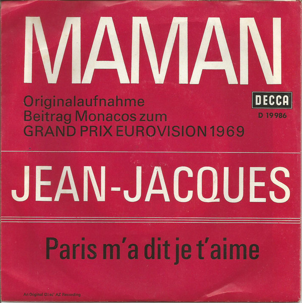 Cover Jean-Jacques - Maman (7) Schallplatten Ankauf