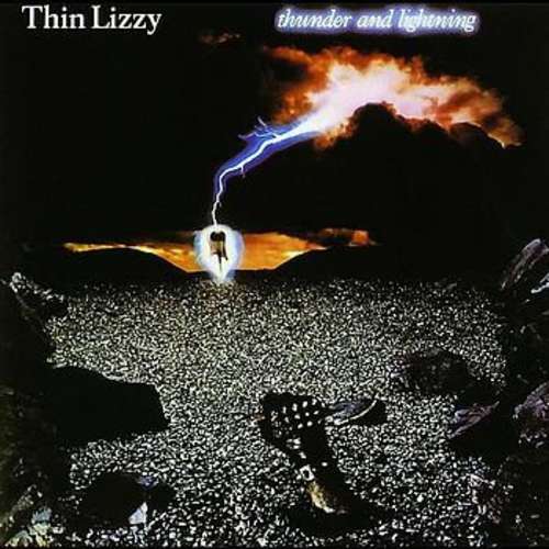 Cover Thin Lizzy - Thunder And Lightning (LP, Album) Schallplatten Ankauf