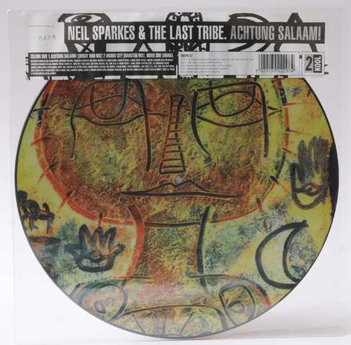 Cover Neil Sparkes & The Last Tribe - Achtung Salaam! (12, Ltd, Pic) Schallplatten Ankauf