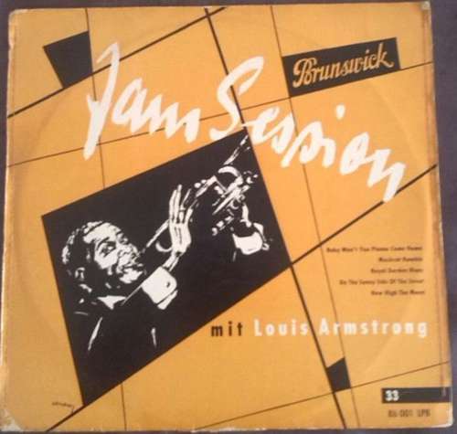 Cover Louis Armstrong - Jam Session Mit Louis Armstrong (10) Schallplatten Ankauf