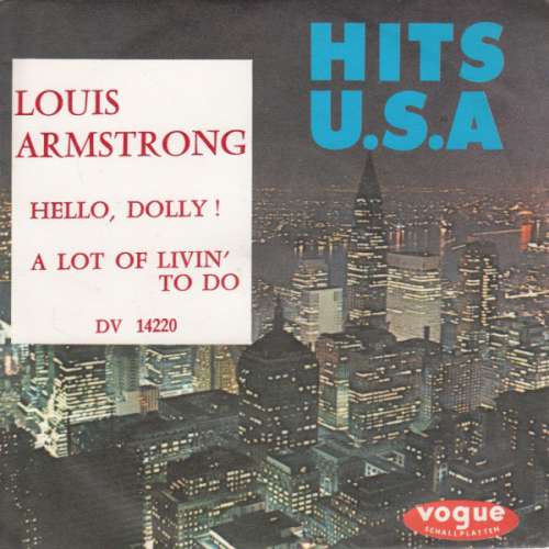 Cover Louis Armstrong - Hello, Dolly! (7, Single) Schallplatten Ankauf