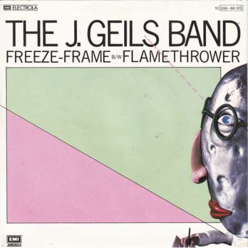 Cover The J. Geils Band - Freeze-Frame / Flamethrower (7, Single) Schallplatten Ankauf