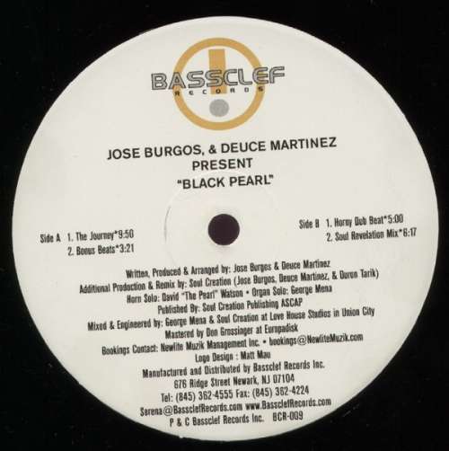 Bild Jose Burgos & Deuce Martinez* - Black Pearl (12) Schallplatten Ankauf