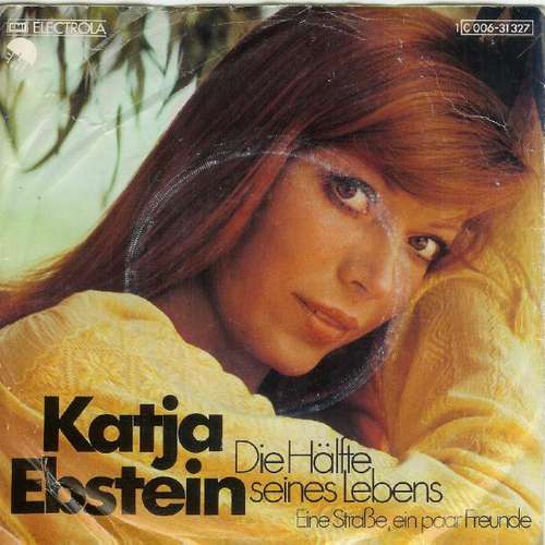 Cover Katja Ebstein - Die Hälfte Seines Lebens (7, Single) Schallplatten Ankauf