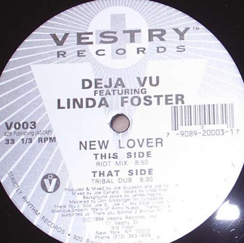 Cover Deja Vu (7) feat. Linda Foster - New Lover (12) Schallplatten Ankauf