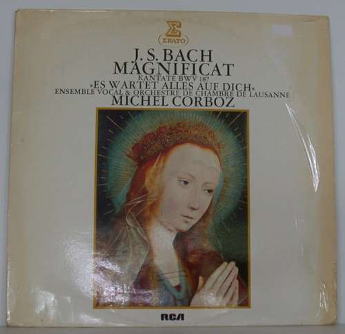 Cover J.S. Bach*, Michel Corboz - Magnificat D-dur BWV 243, Cantate BWV 187 (LP) Schallplatten Ankauf