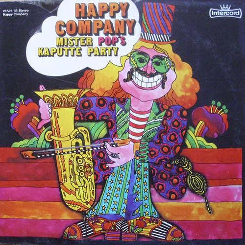 Cover Happy Company (2) - Mister Pop´s Kaputte Party (LP) Schallplatten Ankauf
