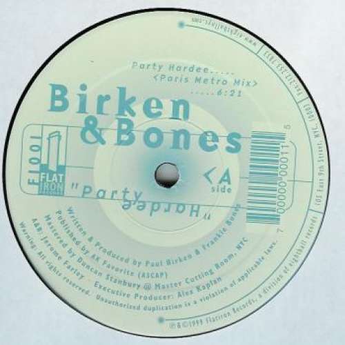 Cover Birken & Bones - Party Hardee (12) Schallplatten Ankauf
