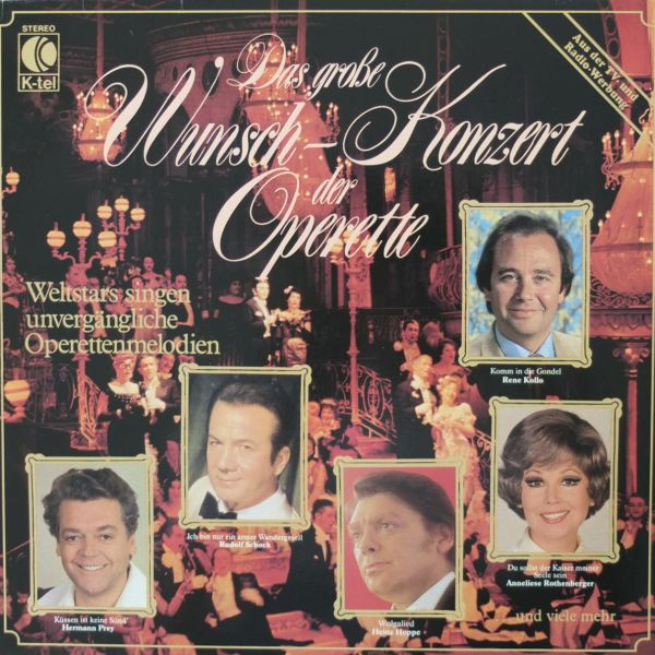 Cover Various - Das Große Wunsch-Konzert Der Operette (LP, Comp) Schallplatten Ankauf