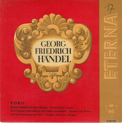 Cover Georg Friedrich Händel - Händel-Festspielorchester Halle* Dirigent: Horst-Tanu Margraf - Poro (7, Single) Schallplatten Ankauf