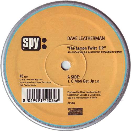Cover Dave Leatherman - The Lemon Twist E.P. (12, EP) Schallplatten Ankauf