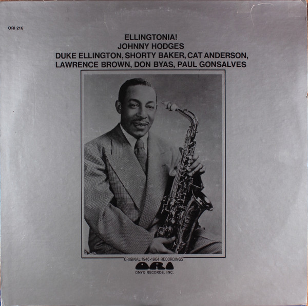 Cover Johnny Hodges - Ellingtonia! (LP) Schallplatten Ankauf
