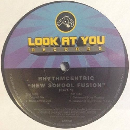 Cover Rhythmcentric - New School Fusion (Part 1) (12) Schallplatten Ankauf