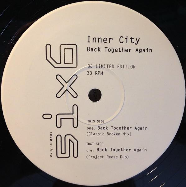 Cover Inner City - Back Together Again (12, Ltd) Schallplatten Ankauf