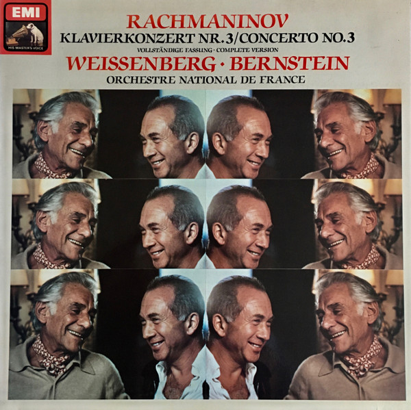Cover Rachmaninov* - Weissenberg*, Bernstein*, Orchestre National De France - Klavierkonzert Nr. 3 / Concerto No. 3 - Vollständige Fassung / Complete Version (LP) Schallplatten Ankauf