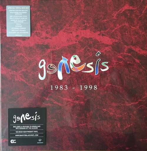 Cover Genesis - 1983 - 1998 (Box, Comp, Ltd, MP, RE + LP, Album, RE, RM, 150 + ) Schallplatten Ankauf