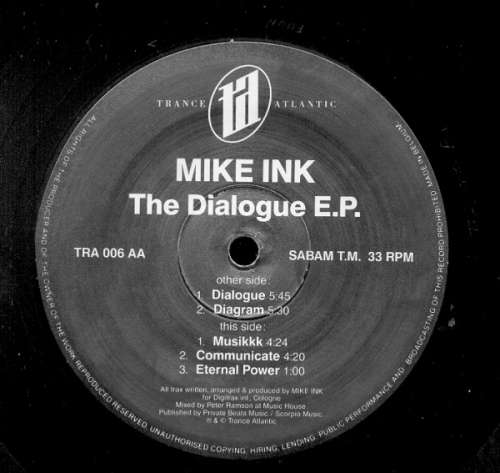 Cover Mike Ink - The Dialogue E.P. (12, EP) Schallplatten Ankauf