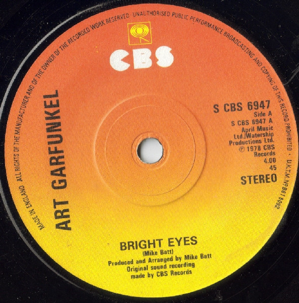 Bild Art Garfunkel - Bright Eyes (7, Single, Sol) Schallplatten Ankauf