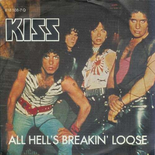 Cover Kiss - All Hell's Breakin' Loose (7, Single) Schallplatten Ankauf