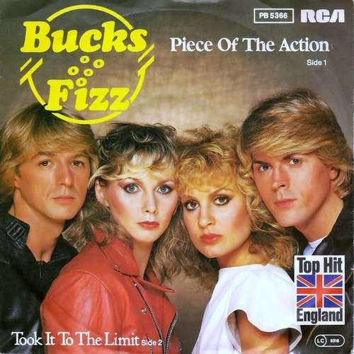 Cover Bucks Fizz - Piece Of The Action (7, Single) Schallplatten Ankauf