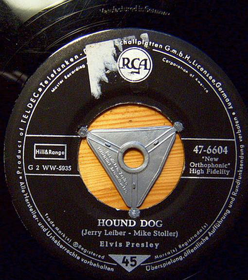 Cover Elvis Presley - Hound Dog / Don't Be Cruel (7, Single, S 3) Schallplatten Ankauf