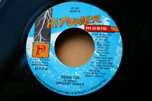 Cover Gregory Isaacs - Heng On (7, Single) Schallplatten Ankauf