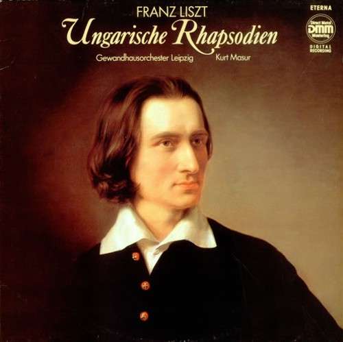 Cover Franz Liszt – Gewandhausorchester Leipzig, Kurt Masur - Ungarische Rhapsodien (LP) Schallplatten Ankauf