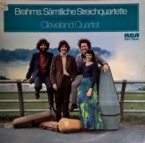 Cover The Cleveland Quartet - Brahms* - The Complete String Quartets (2xLP) Schallplatten Ankauf
