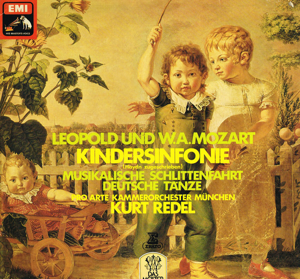Cover Leopold* Und W.A. Mozart* - Pro Arte Kammerorchester München*, Kurt Redel - Kindersinfonie, Musikalische Schlittenfahrt, Deutsche Tänze (LP, RE) Schallplatten Ankauf