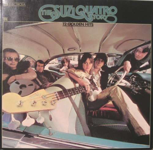 Cover Suzi Quatro - The Suzi Quatro Story - 12 Golden Hits (LP, Comp) Schallplatten Ankauf