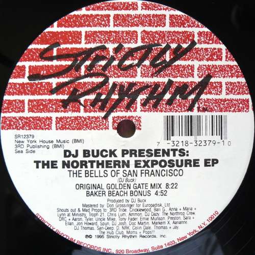 Cover DJ Buck - The Northern Exposure EP - The Bells Of San Francisco (12, EP) Schallplatten Ankauf