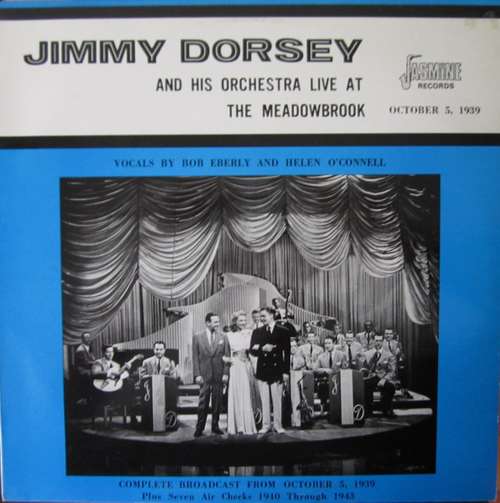 Cover Jimmy Dorsey And His Orchestra - Live At The Meadowbrook (LP, Mono) Schallplatten Ankauf