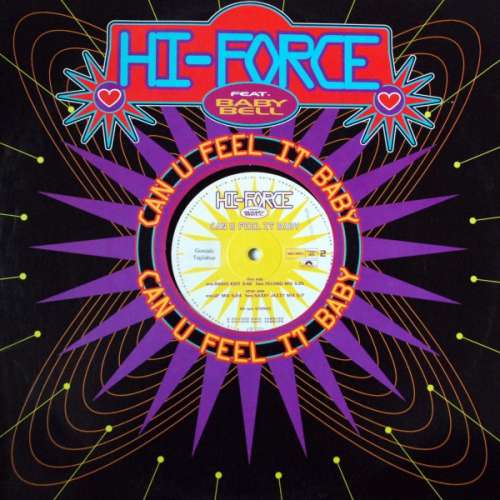 Cover Hi-Force - Can You Feel It Baby (12) Schallplatten Ankauf