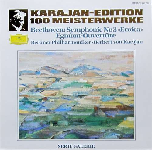 Cover Ludwig van Beethoven, Berliner Philharmoniker, Herbert von Karajan - Beethoven: Symphonie Nr.3 >>Eroica<< Egmont-Ouverture (LP) Schallplatten Ankauf