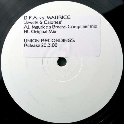 Cover Drug Free America vs Maurice (2) - Jewels & Calories (12) Schallplatten Ankauf