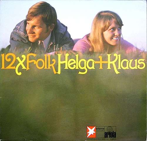 Cover Helga & Klaus - 12 x Folk (LP, Album) Schallplatten Ankauf