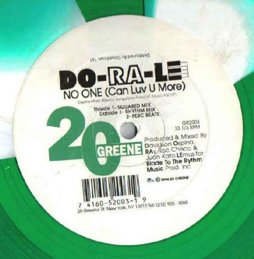 Bild DO-RA-LE - No One (Can Luv U More) (10, Shape, Gre) Schallplatten Ankauf