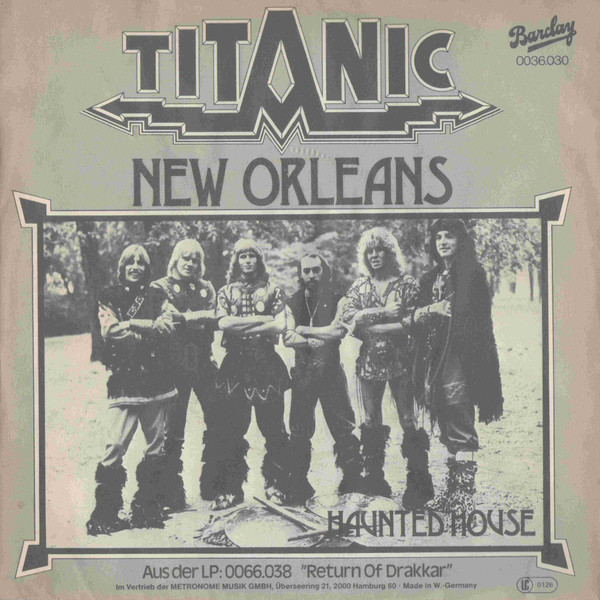Cover Titanic (3) - New Orleans (7) Schallplatten Ankauf